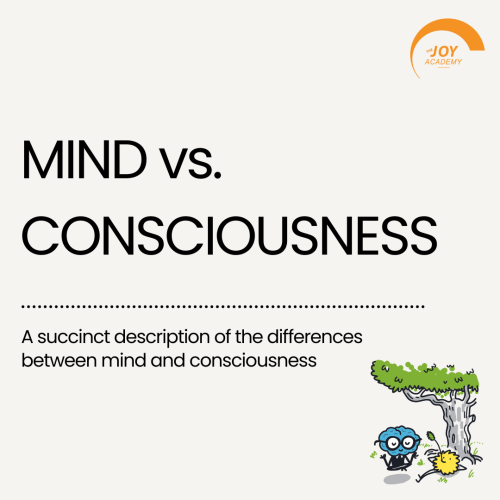 Mind vs. Consciousness